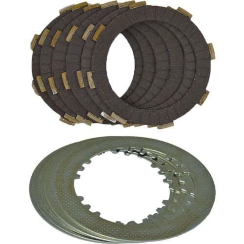 High Quality 6 Column Enhanced Clutch (6pcs Friction Plates+5pcs Iron Disc) Set For Honda CG150 CG175 CG200 CG250 CG300