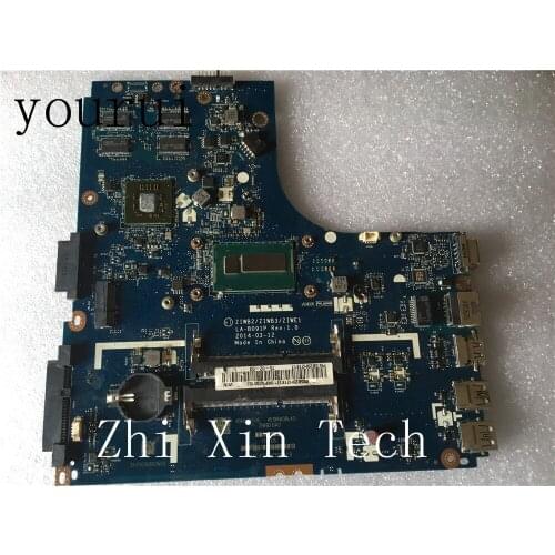 Yourui For Lenovo ideapad B50-80 B50-70 Laptop motherboard With SR18A i5-4258u CPU ZIWB2/ZIWB3/ZIWE1 LA-B091P Tested ok
