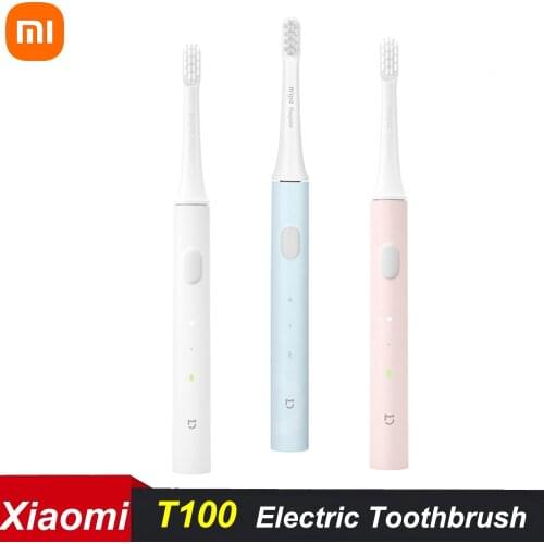 Xiaomi Mijia T100 Sonic Electric Toothbrush Adult Ultrasonic Automatic Toothbrush USB Rechargeable IPX7 Waterproof