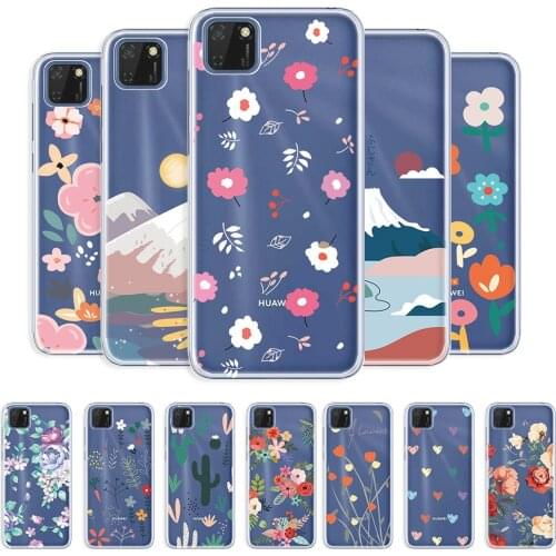 For Huawei Honor 9s Case Clear Back Cover For Huawei Y5P Soft Shockproof Case For Honor 9s Transparent Phone Shell on Huawei Y5P