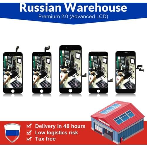 AAA++++ For iPhone 6 6S 7 8 Plus X LCD Tianma for iphone X lcd black Touch Display Screen Glass Assembly Free gift No Dead Pixel