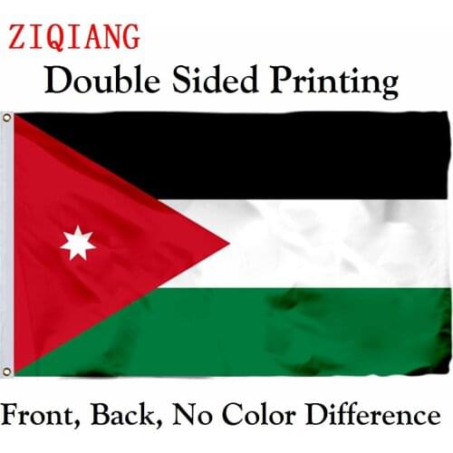 The Hashemite Kingdom of Jordan 1959 Flag 3x5ft Polyester Flying Size 90x150cm Custom High Quality Double Sided Printing Banner