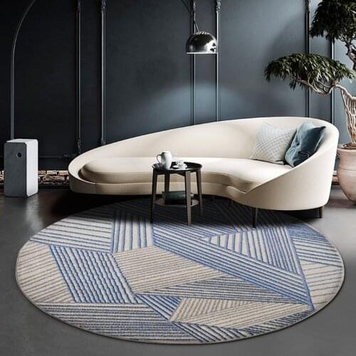Nordic Ins Style Round Carpets Living Room Home Bedroom Modern Carpet European Sofa Mat Study Table Rugs Chair Simple Coffee