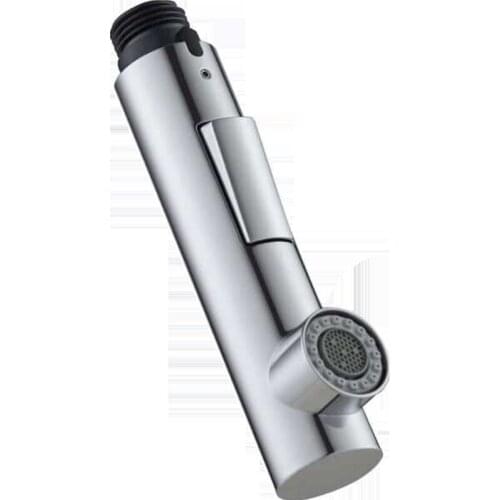 Kitchen dish basin of two function smoked pull smoked pull bibcock of cold hot water shower shower nozzle can rebound