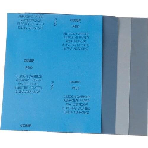 Hot! Wet And Dry Polishing Sanding Wet/dry Abrasive Sandpaper Paper Sheets Surface Finishing Made 800-5000 Grit 1PC