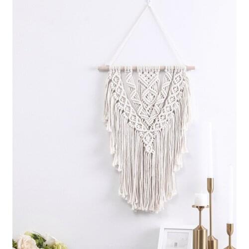 Boho Macrame Wall ing,Macrame Tapestry,Woven Tapestry, Chic Woven