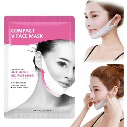 Facial Lifting Mask V Shape Ear Hanging Mask Face Chin Slimming Mask Bandage Face Lifting Mask Beauty Tool