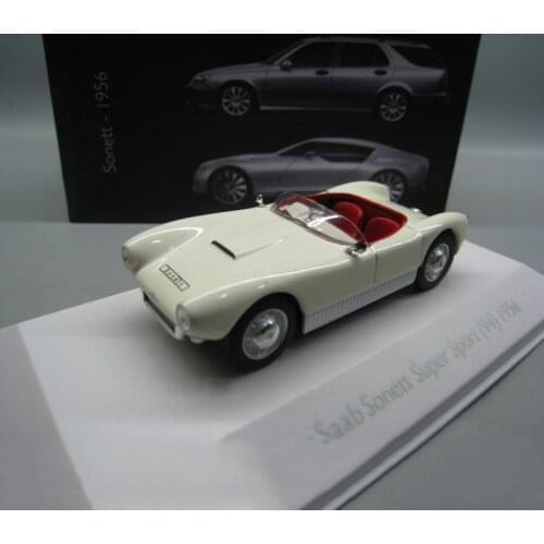 Diecast 1/43 Alloy Car Model 1956 SONETT SUPER SPORT Classic Collection Decoration Static Display Vehicle Gift Souvenir Ornament