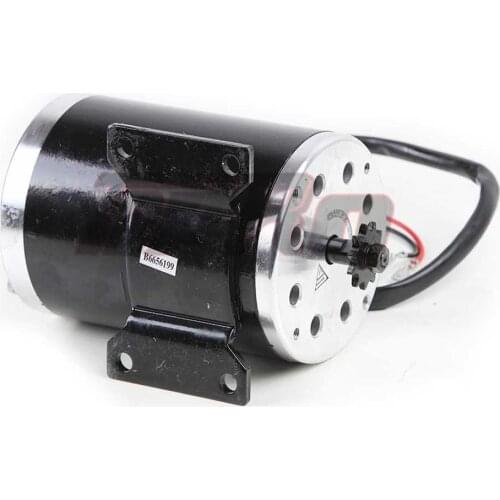 MY1020 48V 1000W Unite DC Electric Brushed Motor T8F Chain 11T Sprocket For Electric Dirt Pocket Bike Scooter ATV Go Kart Quad