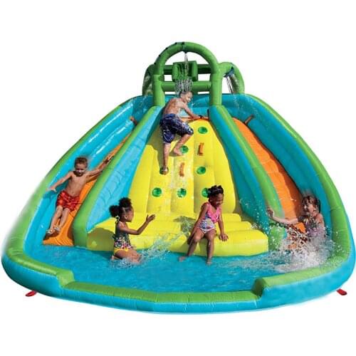 Inflatable Jumping Bouncer Castle with Water Slide Pool For Christmas Gifts