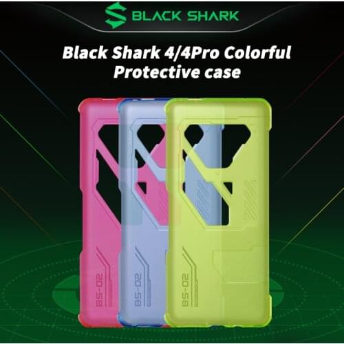 2021 New Original Black Shark 4 Fluorescence Case Ultra-thin Phone Case For Black Shark 4 Pro Protective Case Shell 3 Color
