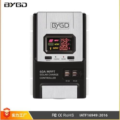 New mppt20a40a60a solar system 12V / 24V photovoltaic solar controller