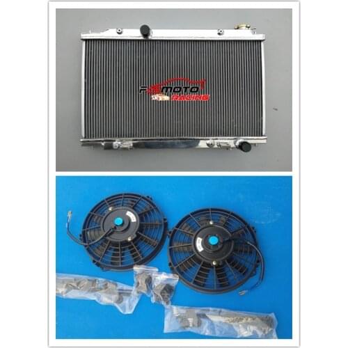 For Maxima 3.5 V6 2007-2008 08 Aluminum Alloy Radiator + FAN