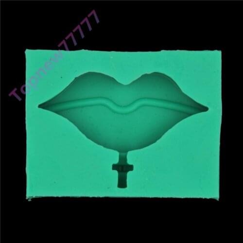 Lips Shape Silicone Mold Fondant Chocolate Candy Jelly Mould Sugarcraft Bakeware Cake Decorating Tools 1889