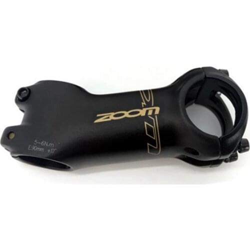ZOOM -17 Degree Aluminum Alloy Bicycle Stem Mtb Road Mountain Bike Stem Aluminum Alloy 31.8x90mm Bicycle Stem