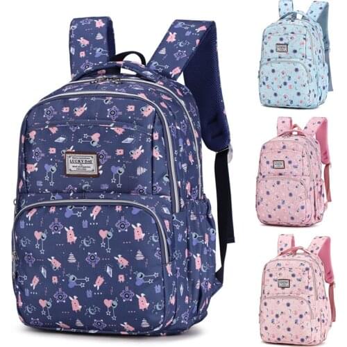 Large Capacity Printing Backpack Women Oxford Waterproof School Backpack Mochilas Escola Children School Bags for Teenager Girls