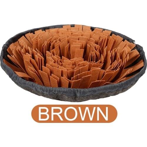 Pet Felt Cloth Leak Costing Energy Slowing Feeding Intelligence Mat Food Anti Choking Bowl Mat Dogs Cats Snuffle Bowl Mat