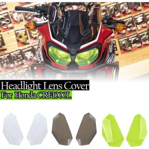 CRF1000L Motorcycle Front Headlight Screen Cover Guard Lens Protector for 2016-2019 Africa Twin Honda CRF 1000L CRF 1000 L