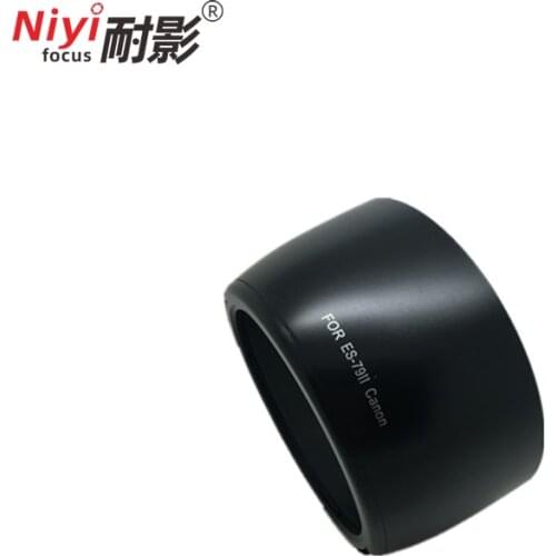 1pcs Lens hood ES-79II for Canon EF 85mm f/1.2L 80-200mm 2.8L ES-79II Camera Accessories Replaccement