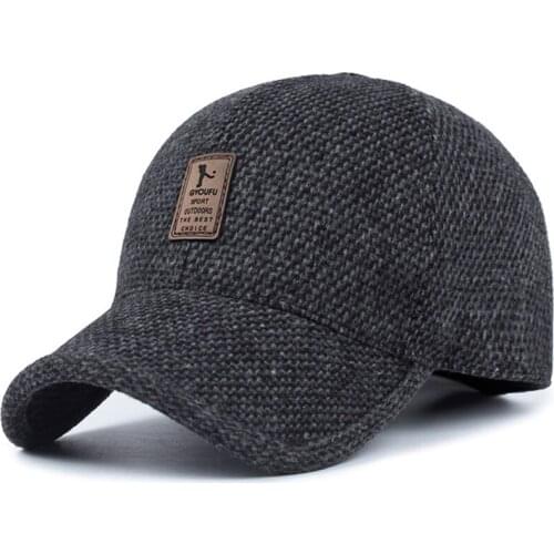 2021 Autumn And Winter Men And Women Cotton Hat Fashion Outdoor Sports Baseball Cap Truck Driver Leisure Warm Ear Protection cap