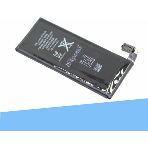 5pcs /lot 1420mAh 0 zero cycle Replacement Li-Polymer Battery For iPhone 4 4G Accumulator Batteries