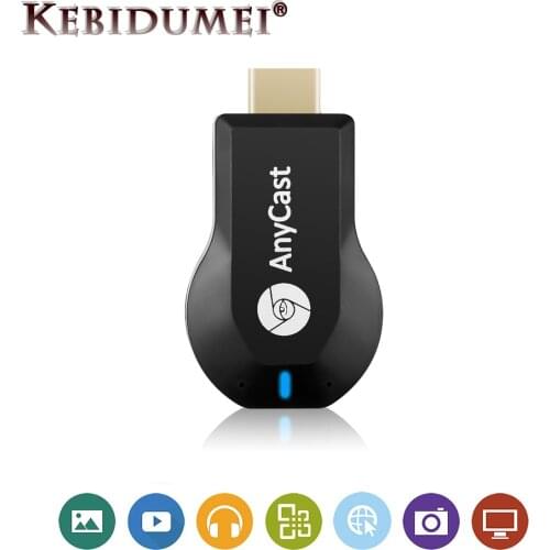 Kebidumei Wireless Wifi Display HD TV Stick Cast Dongle Adapter Mirascreen Receiver For AirPlay Mirror Support Android IOS