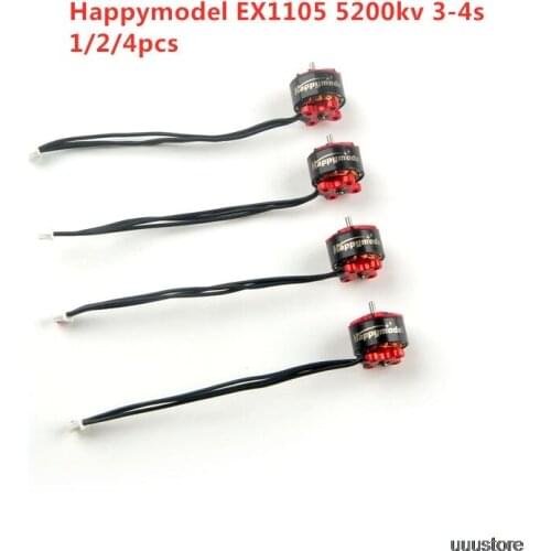 Happymodel EX1105 3-4S 1105 5200KV Brushless Motor CW CCW 1.5mm Shaft Dual Bearing for Toothpick Indoor FPV Racing Quadcopter