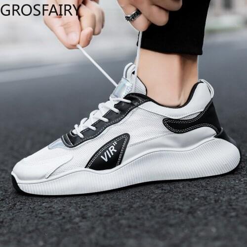 2021 Autumn and Winter Mens Sports Shoes Summer Flat Shoes White Mens Shoes Sports and Leisure Breathable Running Shoes