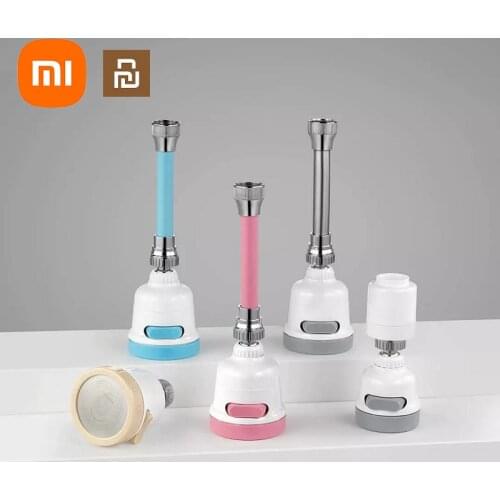 Xiaomi Youpin Pressurized Sprinkler Head 3 Speed Nozzles 360 Degree Rotation Kitchen Filter Water Saver Extended Sprinkler Head