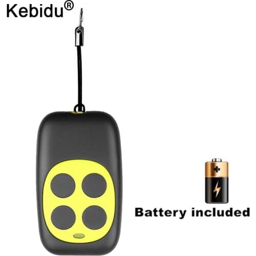 Kebidu Colorful 433mhz 4 Channel Duplicator Garage Door Gate Copy Remote Control For TOP 432EV TOP-432NA TOP432NA