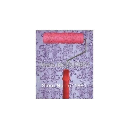 7'' NCCTEC liquid wallpaper print roller FREE shipping 180mm paint print tools decorative pattern roller diatom ooze tools