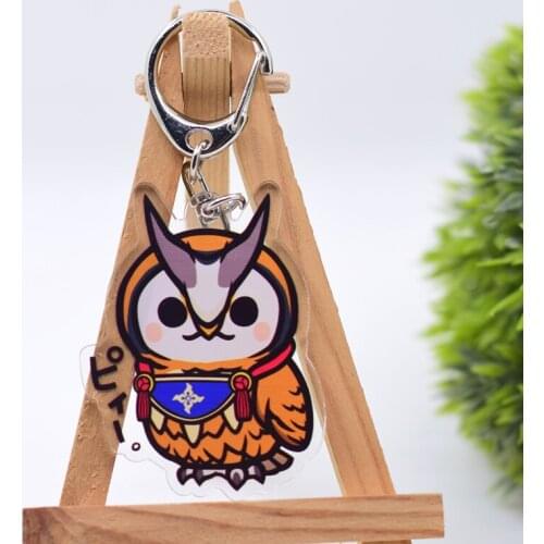 WL0895 Chibi Keychain Acrylic Cartoon Keyring Accessories
