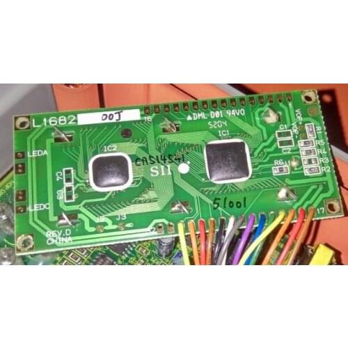 1pcs compatible with SII LCD DISPLAY L1682 LCD DISPLAY HD44780 Controller lcd lcm panel Reflective lcd