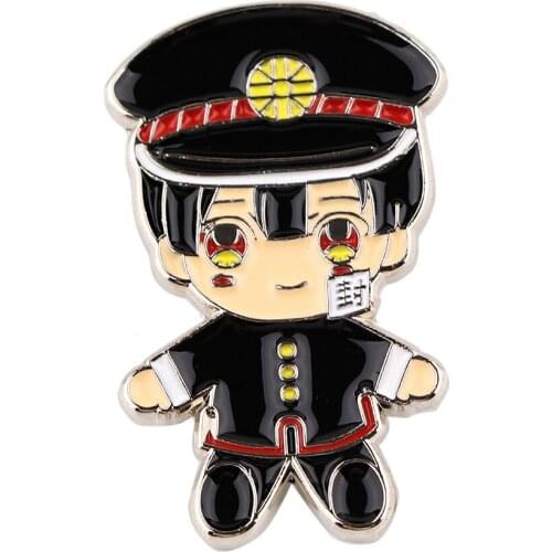 DB643 Cartoon Anime Accessories Fashion Cartoon Metal Brooch Button Pins Badge Pin Collar Brooch Jewelry Gift