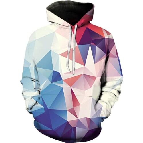 Mens Hot Sale Pullover 2021 Summer Fashion Casual Sports Hoodie Breathable Summer 3D Geometric Graphic Top Large Size