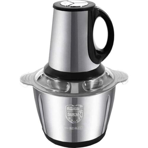 2L/3L Stainless Steel Electric Automatic Meat Grinder Household Mincer vegetable Garlic Slicer Food Chopper