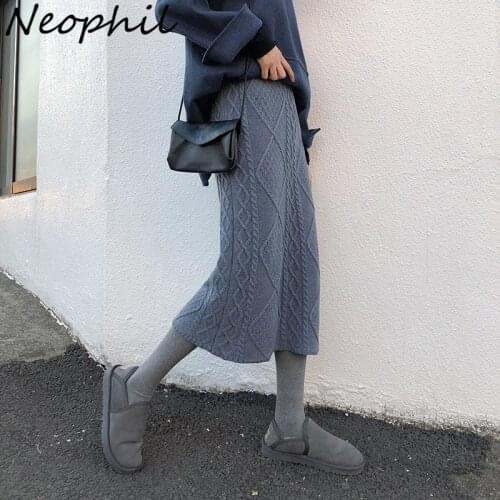 NEOPHIL Knitted Pencil Skirts