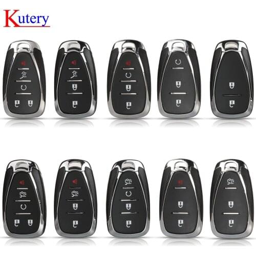 Kutery Smart Remote Car shell case for Chevrolet Camaro Cruze Malibu Spark Bolt Equinox Sonic Trax Volt