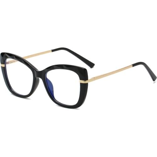 Vintage TR90 Glasses Women Men Square Clear Glasses Optical Eyeglasses Frame Transparent Lens Spectacle Frame Anti Blue Light