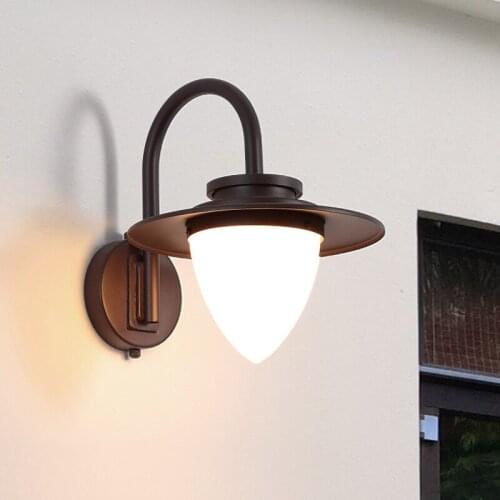 Store waterproof outdoor wall lamp villa garden light American contracted outside the balcony wall lamp sun room terrace
