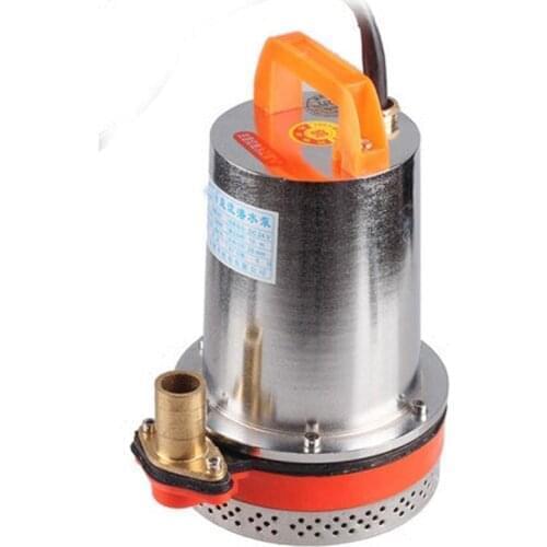 China Factory Price 100% copper motor 12v dc solar pump water pump 12 v 100L/min 125W mini 12v pump high pressure water