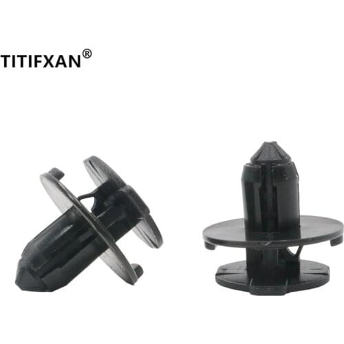 100PCS Car fender bumper rivet clips for Geely DI HAO GL/GS BO YUE BO RUI Yuanjing plastic fastener