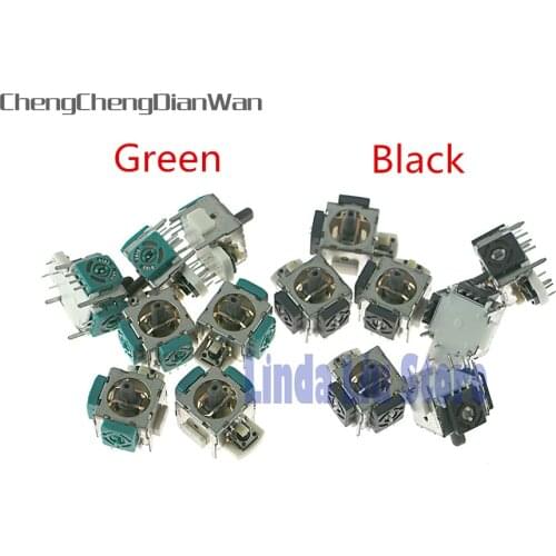 50pcs/lot OEM 3D Analog Joystick Sensor Module Potentiometer Replacement for XBOX 360/ PS2 Controller Repair
