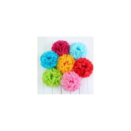 Free shipping 6 piece/lot 18" (45CM) Tissue paper pom poms flower balls for wedding decorations kid birthday party decor