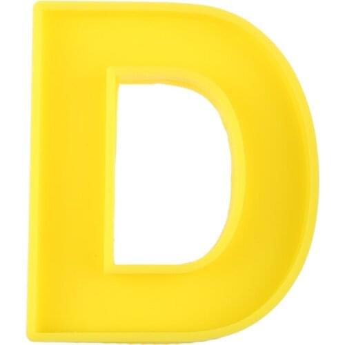 Large Alphabet Ornaments Epoxy Resin Mold A-Z Letters Home Decorations Silicone Mould DIY Crafts Jewelry Casting Tools