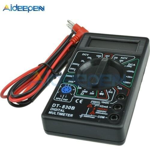 DT-830B LCD Digital Multimeter AC DC 750 1000V Voltmeter Ammeter Ohm Tester Meter Digital Multimeter