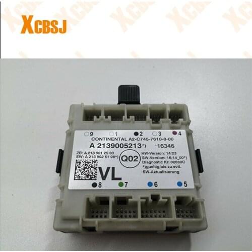 FOR Mercedes-Benz W213 AMG E220 2016-2019 / FRONT LEFT DOOR CONTROL MODULE OEM A2139005213