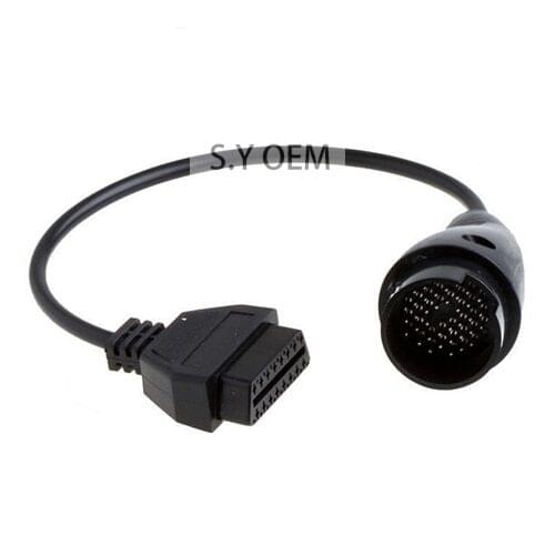 High Quanlity Connector obd 2 For BENZ 38 Pin to 16Pin Female OBD2 Adapter Diagnostics Connector Cable