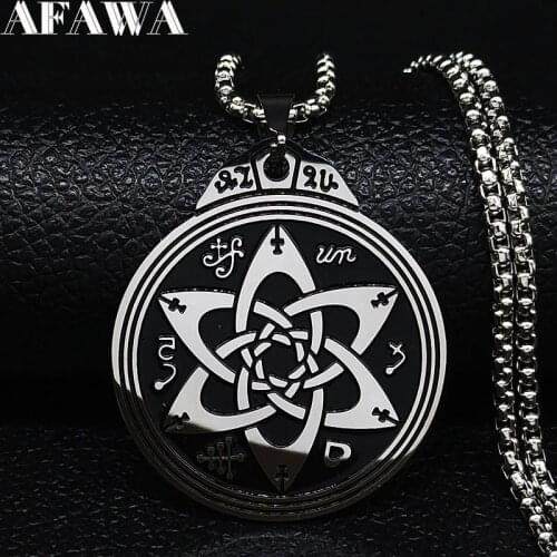 2021 Yoga Lotus Black Enamel Stainless Steel Necklaces Pendants Yoga Meditation Buddha Necklaces Gift Jewelry colgante N3320S02