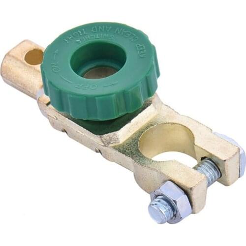 NEW Universal Car Battery Switch Battery Terminal Link Switch Quick Cut-off Disconnect Protector RV Car Battery Power-off Switch